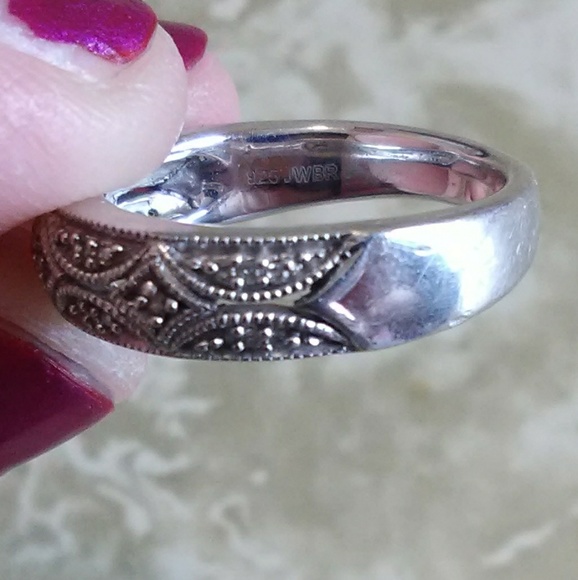 Sterling Diamond ring - Picture 4 of 4
